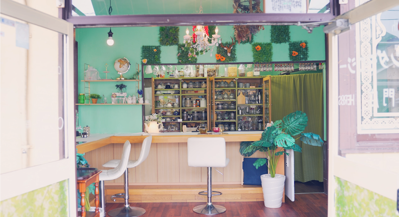 エンダモロジー専門店HERBSの店内写真