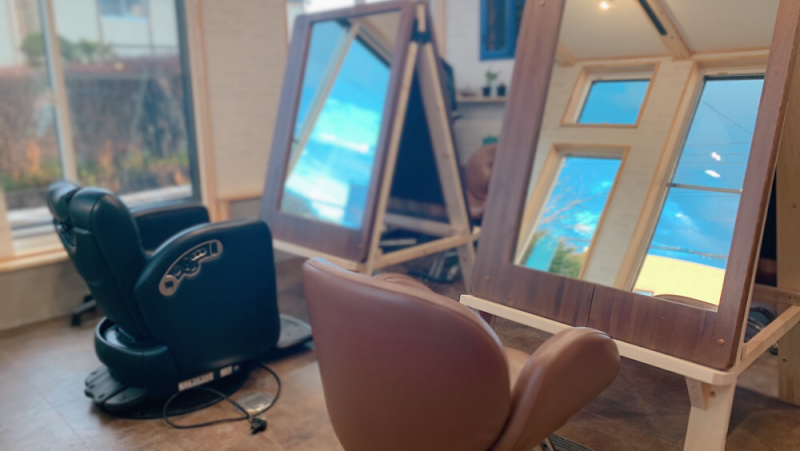 HAIR ROOM OKAZUの店内写真