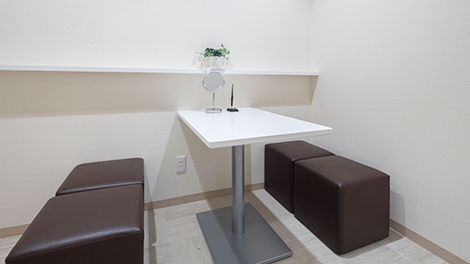 エステティックサロン シーズ・ラボ 岡山店の店内写真