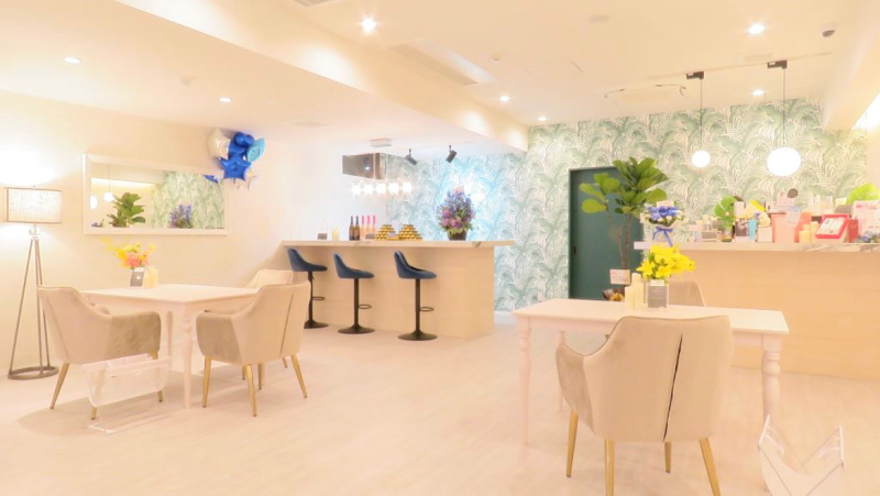 オーシャンブルー大分店の店内写真