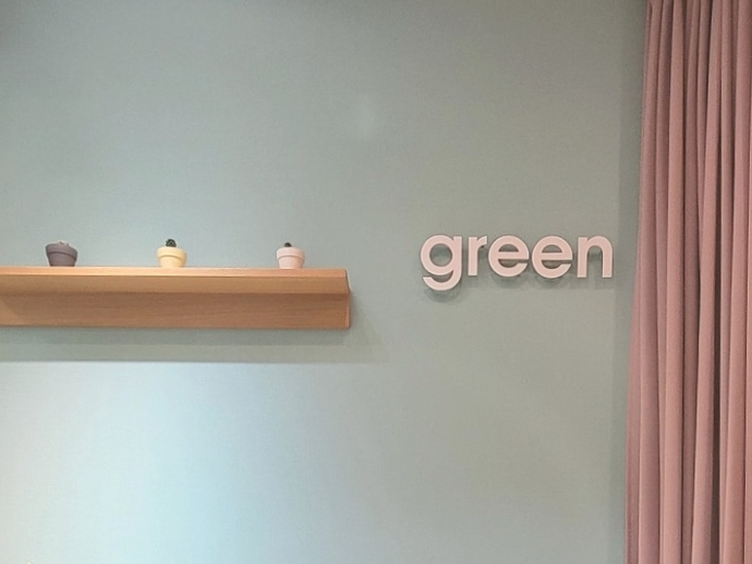 ヘッドスパサロンgreenの店内写真