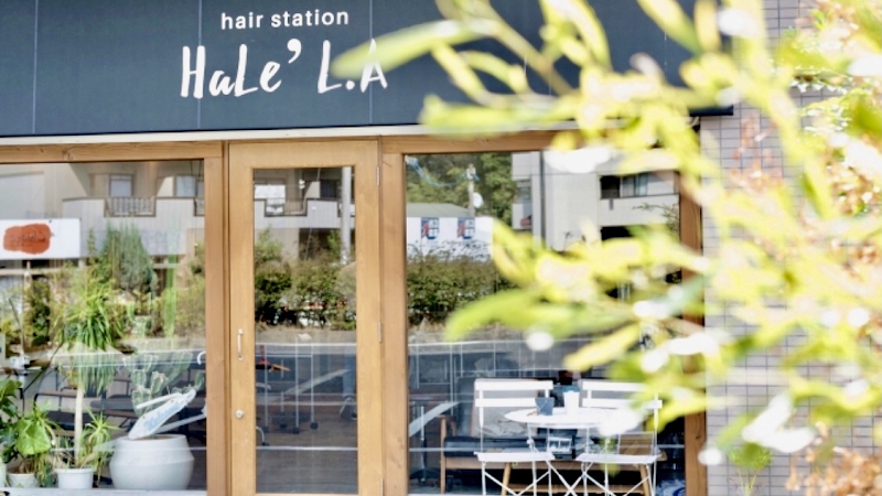 hair station HaLe'L.Aの店内写真