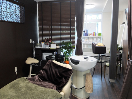 ヘッドスパ１２３の店内写真