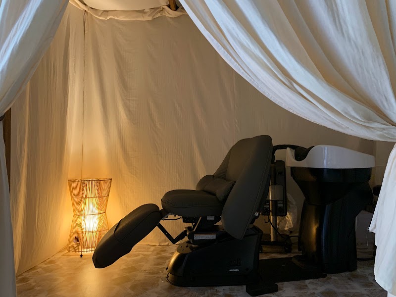 ヘッドスパ専門店紡ぐの店内写真