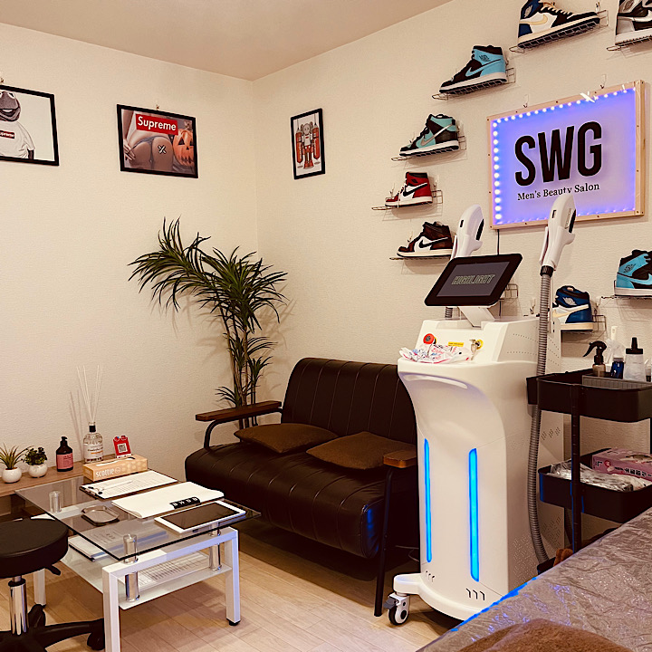 Men's Beauty Salon SWG(メンズ脱毛エスダブルジー)の店内写真