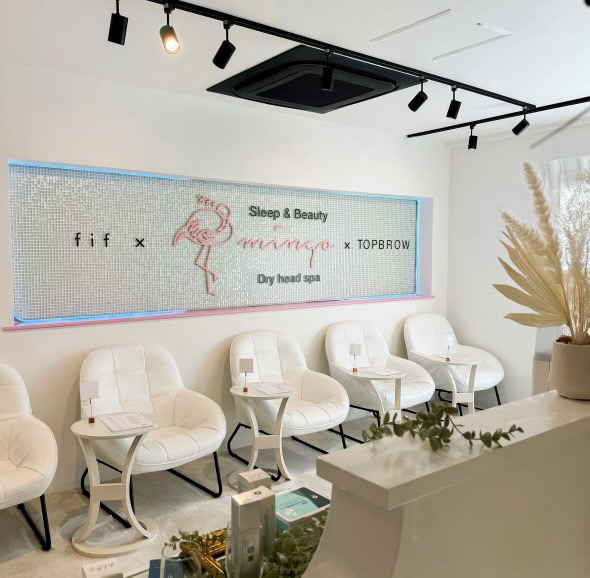 ドライヘッドスパ専門店 sleep&beauty mingo 福島の店内写真