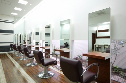 HAIR PRODUCE aroma émueの店内写真